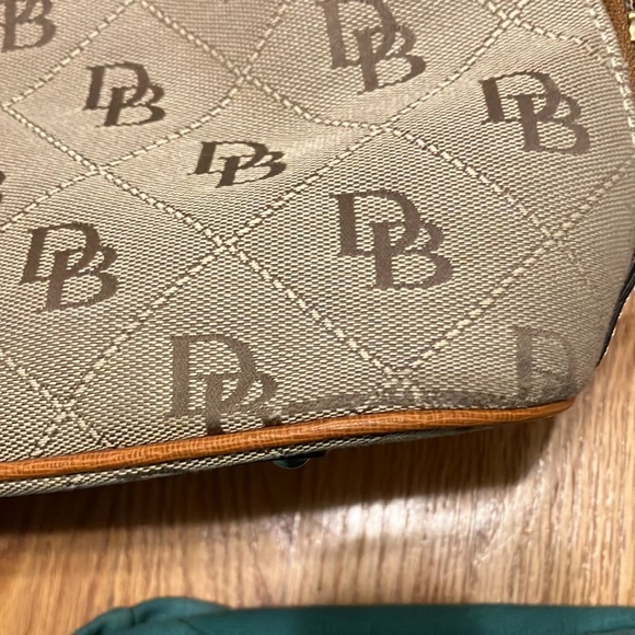 Dooney & Bourke brown quilted satchel - Picture 8 of 9